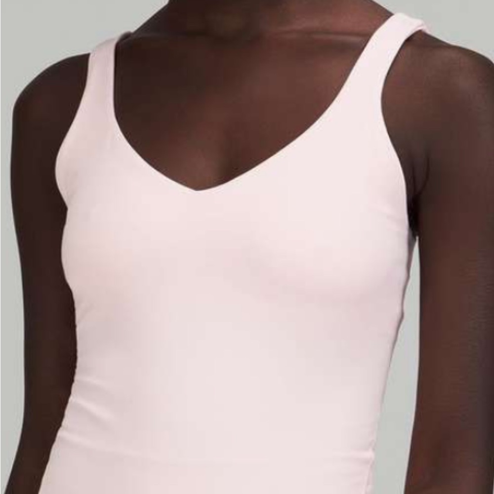 Lululemon strawberry milkshake align full length tank